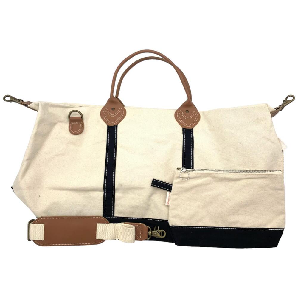 CB Station Canvas Pre-Personalized Weekender with Pouch Black